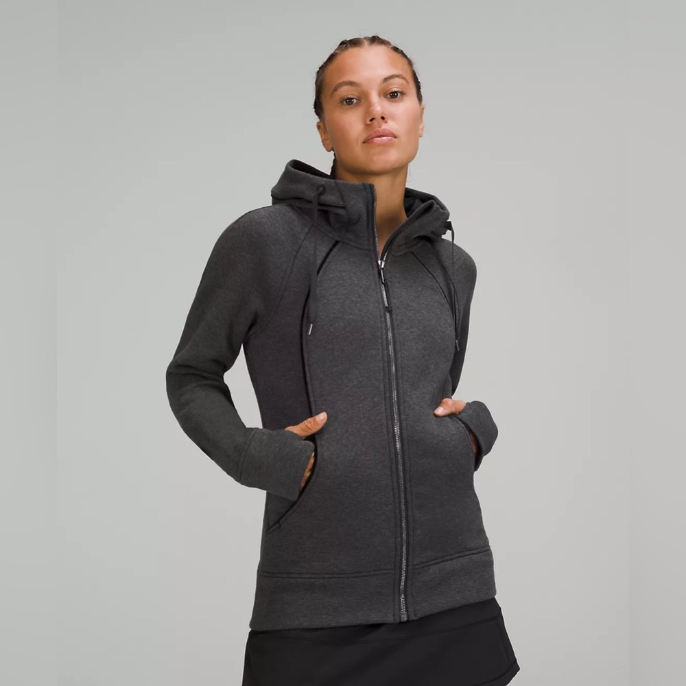 Lululemon Sz 6 fan favorite signature hoodie the perfect pre post workout layer - Picture 7 of 17